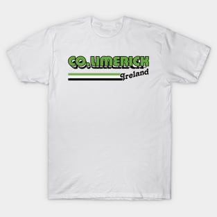 County Limerick / Irish Retro County Pride Design T-Shirt